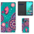 Samsung Galaxy A40 Bookcase Cirkels en Vlinders