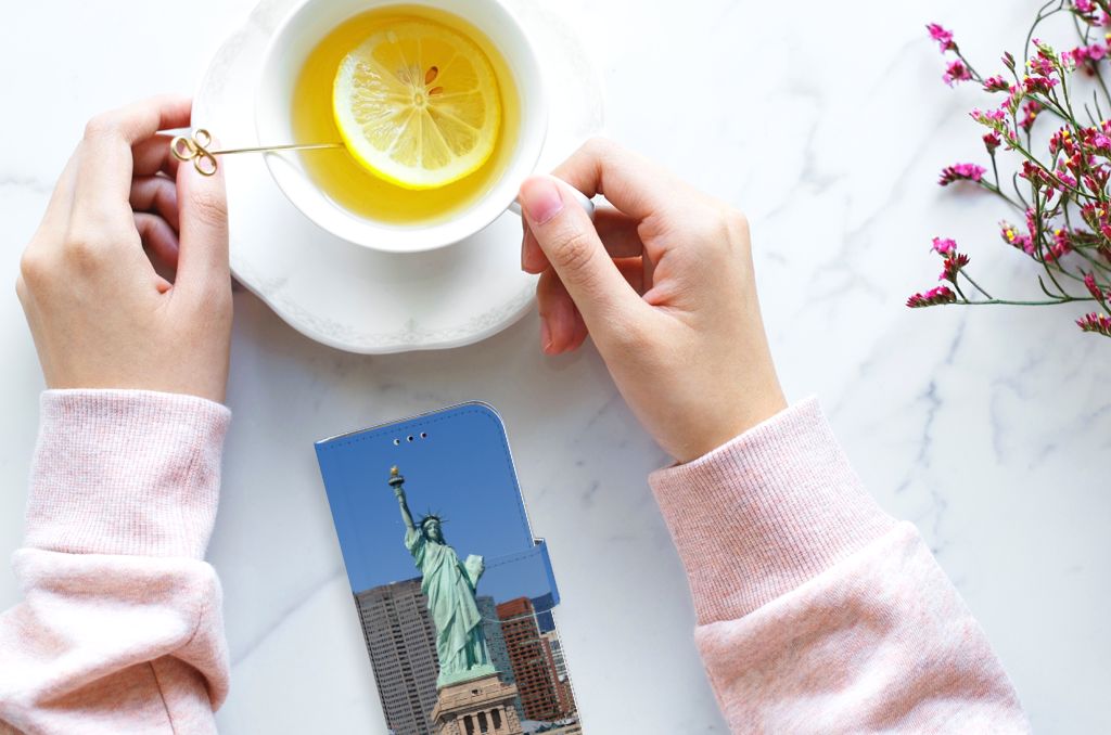 Samsung Galaxy A40 Flip Cover Vrijheidsbeeld