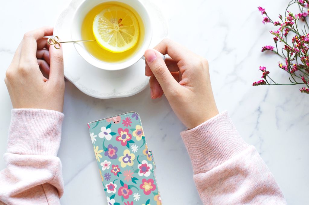 Samsung Galaxy A40 Hoesje Flower Power