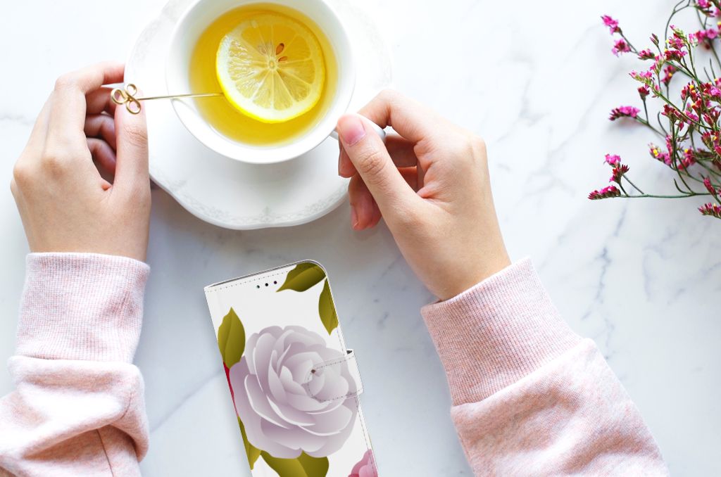 Samsung Galaxy A40 Hoesje Roses