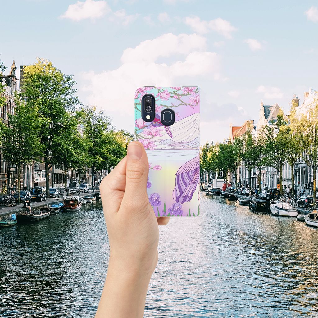 Samsung Galaxy A40 Hoesje maken Bird