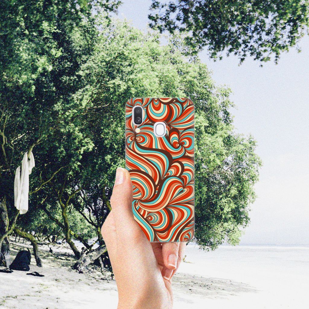 Samsung Galaxy A40 Hoesje maken Retro