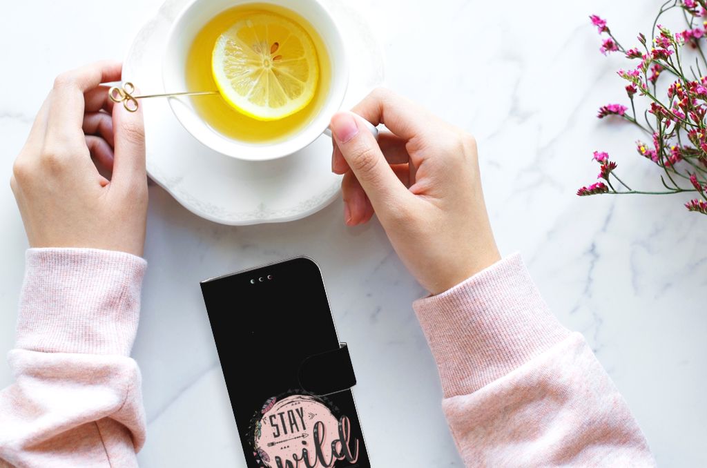 Samsung Galaxy A40 Leuk Hoesje Boho Stay Wild