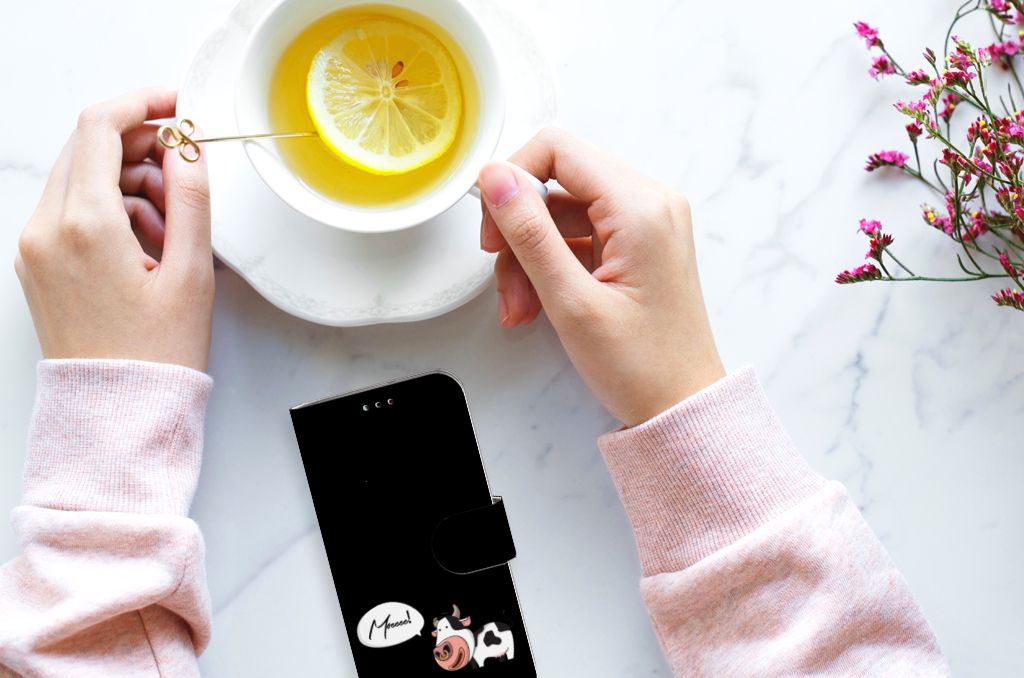 Samsung Galaxy A40 Leuk Hoesje Cow