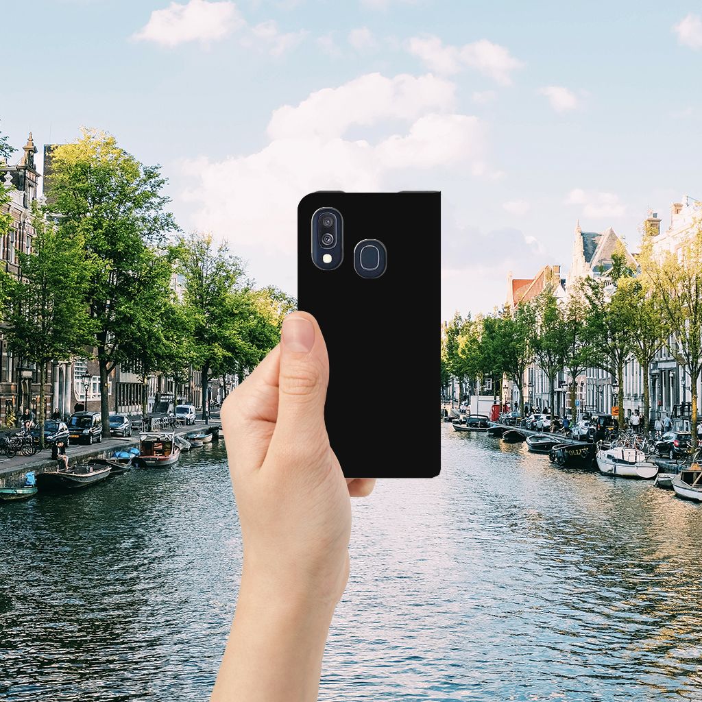 Samsung Galaxy A40 Magnet Case Giraffe