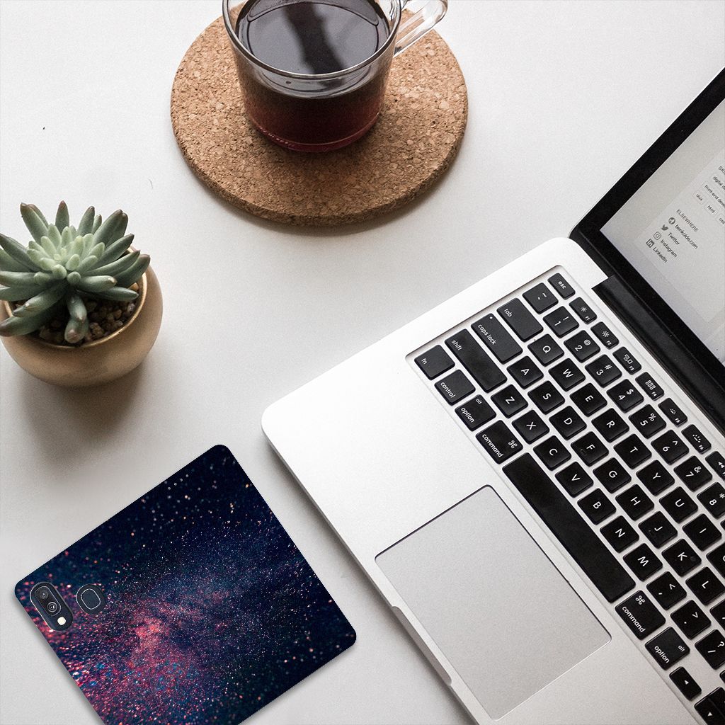 Samsung Galaxy A40 Stand Case Stars