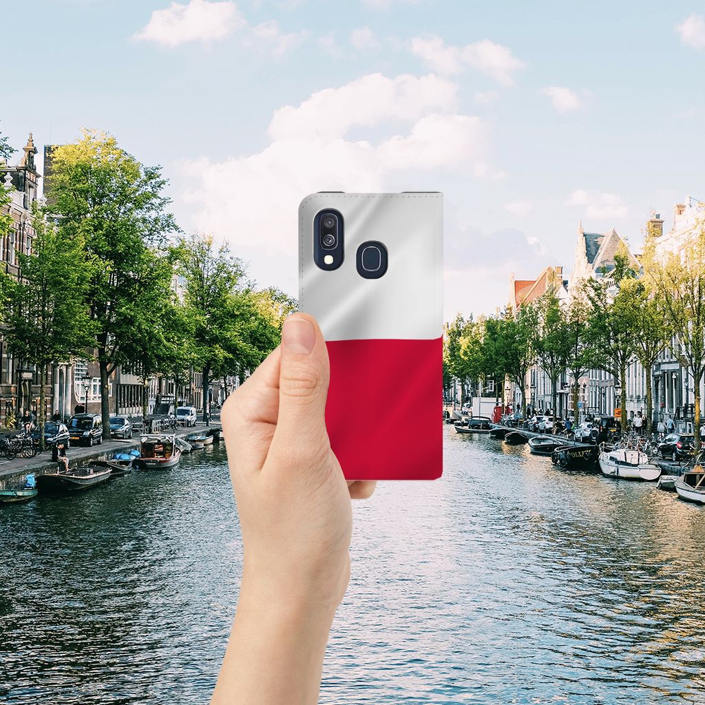 Samsung Galaxy A40 Standcase Polen