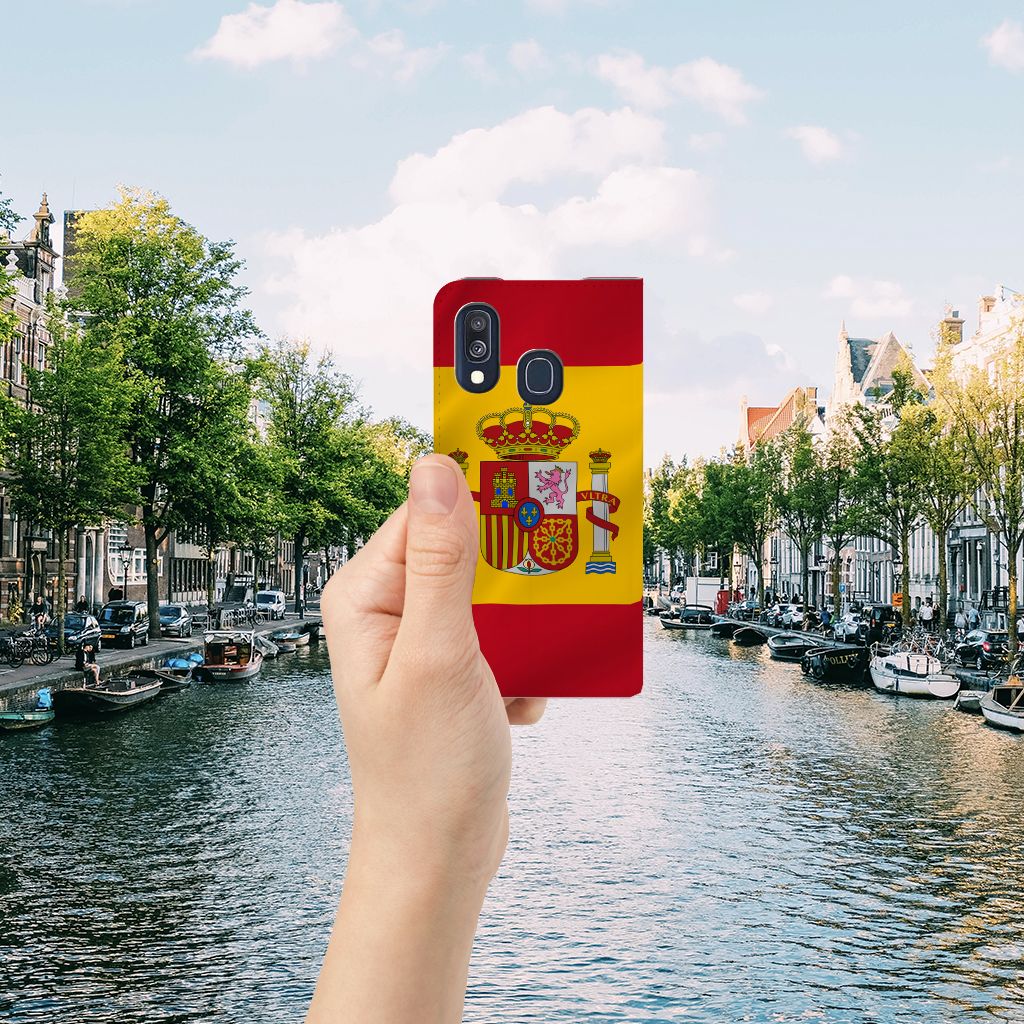 Samsung Galaxy A40 Standcase Spanje