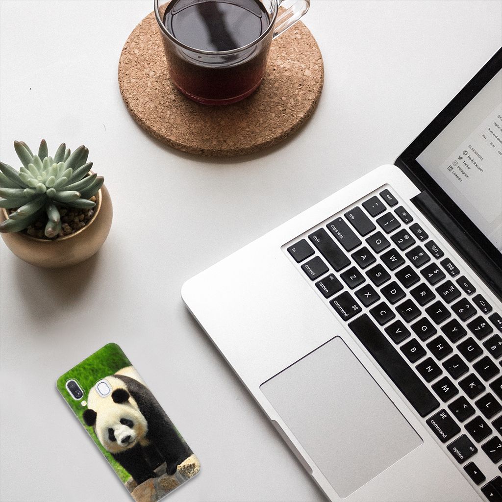 Samsung Galaxy A40 TPU Hoesje Panda