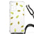 Samsung Galaxy A53 Beschermhoes Avocado telefoonhoesje print avocado's achterzijde