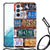 Samsung Galaxy A54 5G Anti-shock Hoesje met foto Kentekenplaten voorkant