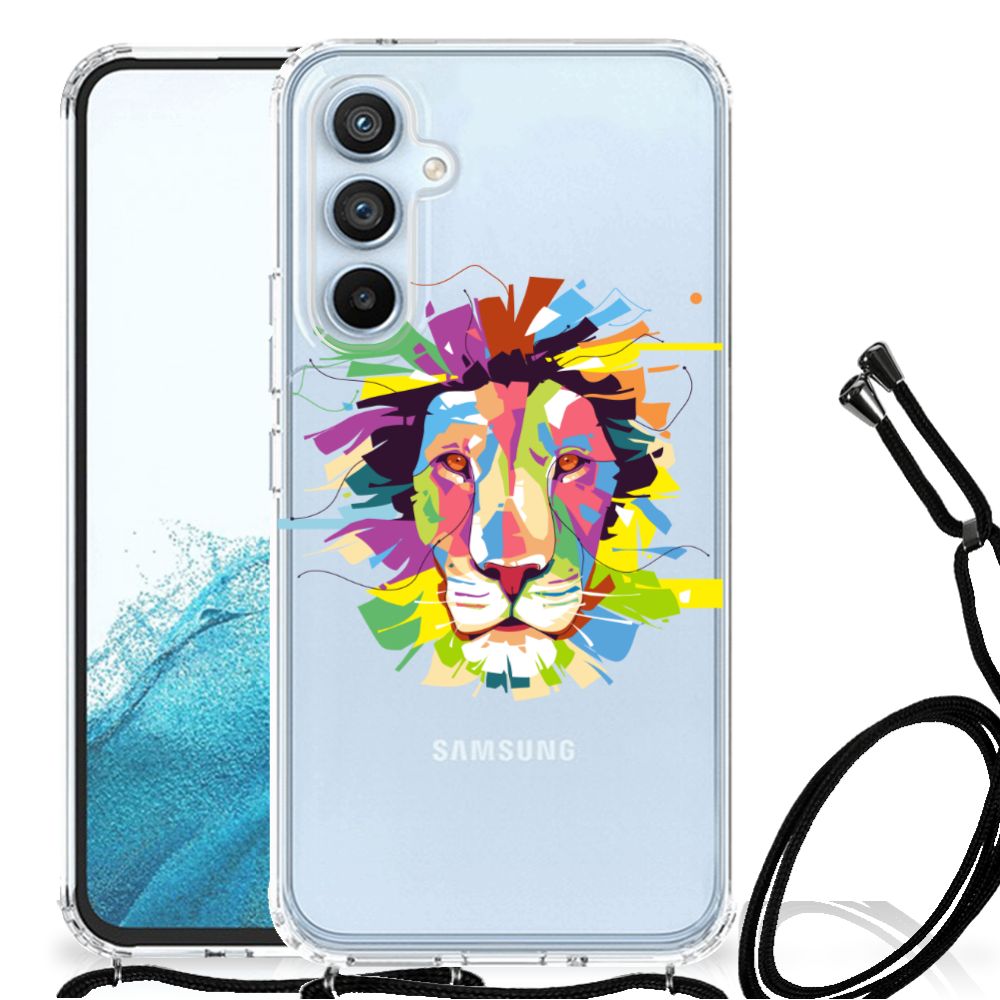 Samsung Galaxy A54 5G Stevig Bumper Hoesje Lion Color B2C Telecom