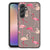 Samsung Galaxy A54 Dierenprint Telefoonhoesje Flamingo telefoonhoesje flamingo design aanzicht
