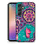 Samsung Galaxy A54 Leuk Telefoonhoesje Cirkels en Vlinders vormen print achterkant