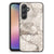 Samsung Galaxy A54 Marmeren Print Telefoonhoesje Marmer Beige back cover marmer beige design voorkant