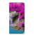 Samsung Galaxy A55 Book Cover Waterval waterval roze bloemen voorkant