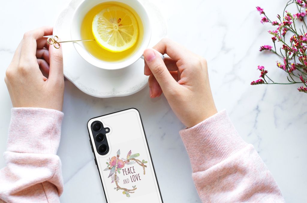 Samsung Galaxy A55 Hoesje Boho Text B2C Telecom