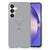 Samsung Galaxy A55 Telefoonhoesje met Naam Grijs Baby Olifant achterkant