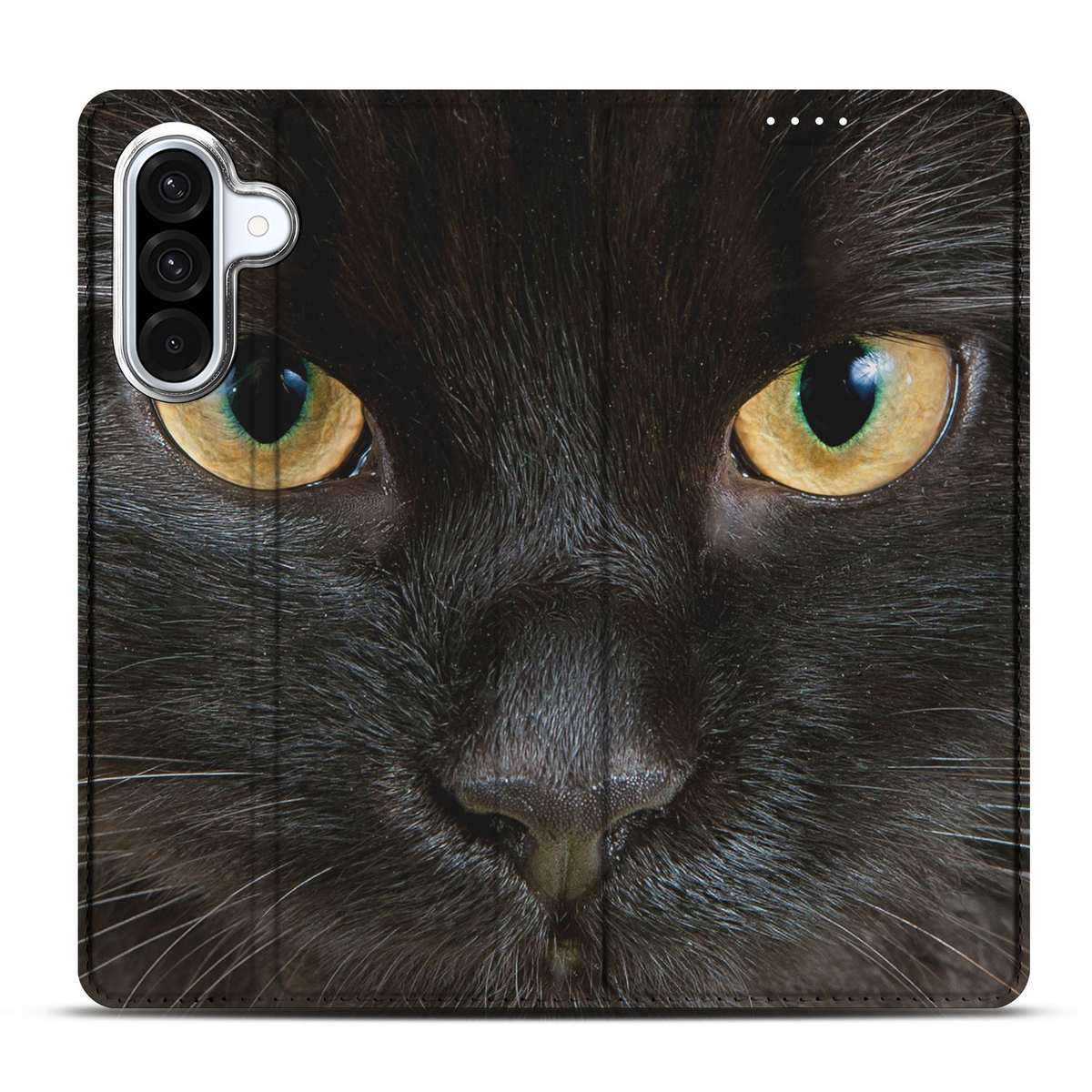 Samsung Galaxy A56 | A36 Hoesje maken Zwarte Kat design zwart kat voorkant