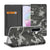Samsung Galaxy A56 | A36 Hoesje met Magneet Army Light hoesje camouflage design front back