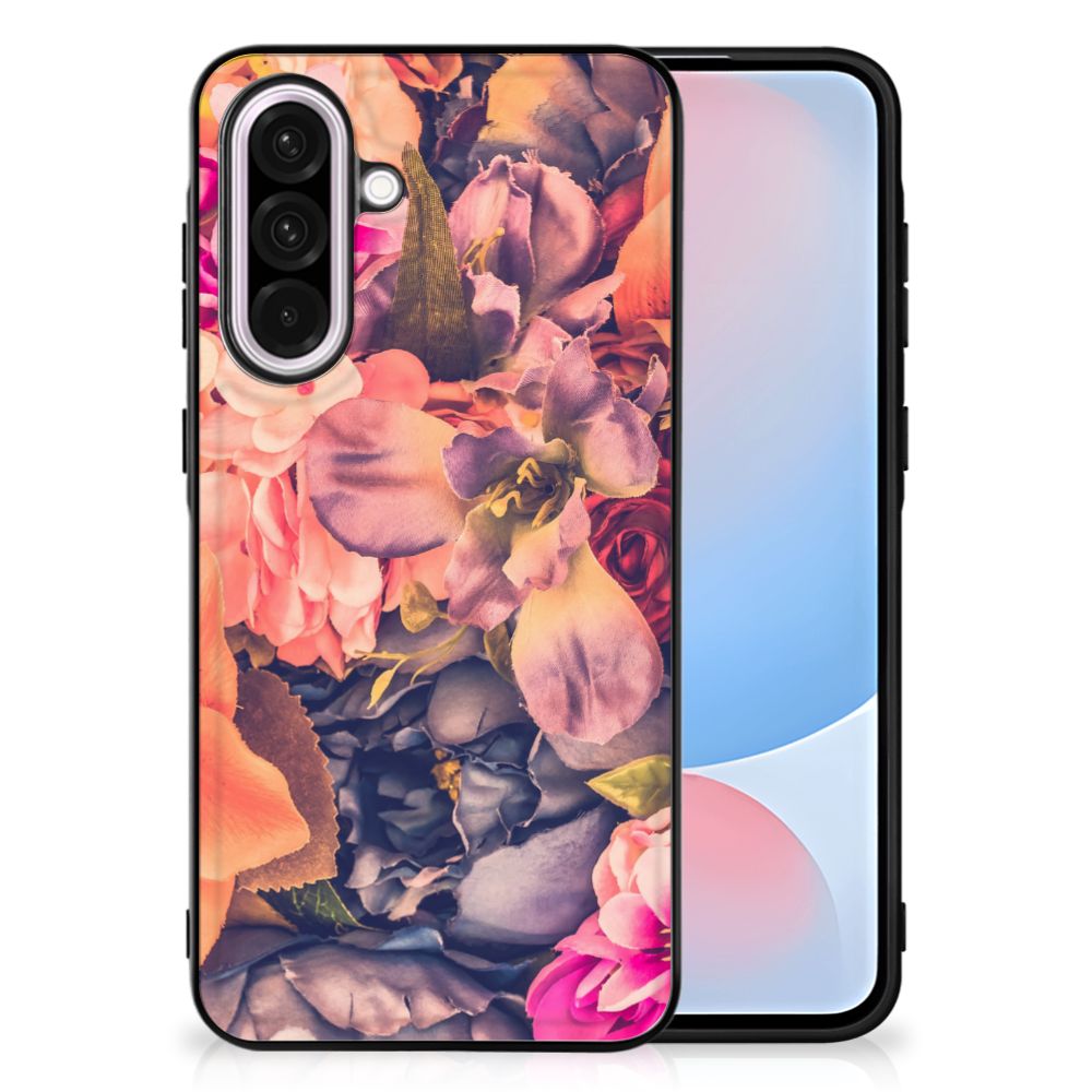 Samsung Galaxy A56 Bloemen Hoesje Bosje Bloemen bloemen planten print achterkant