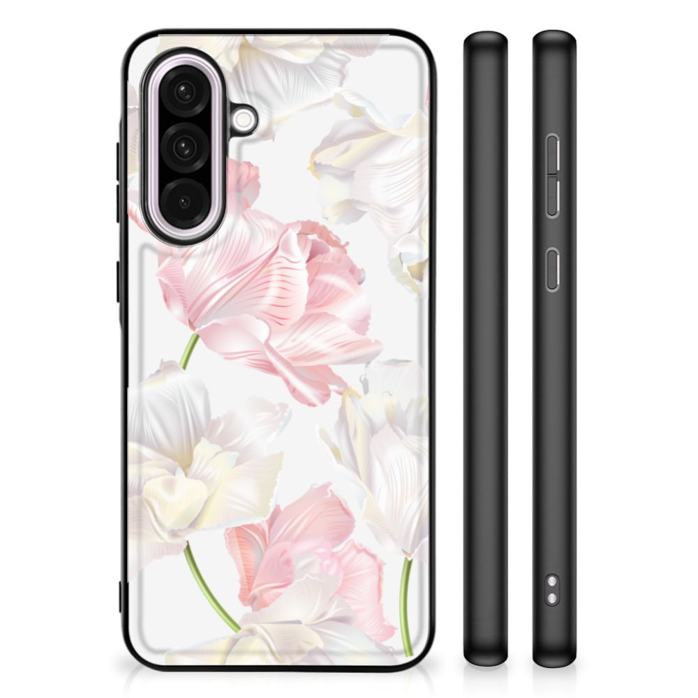 Samsung Galaxy A56 Bloemen Hoesje Lovely Flowers back cover bloemen print zijkanten