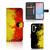 Samsung Galaxy A56 Bookstyle Case België design Belgische kleuren voorkant achterkant