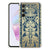 Samsung Galaxy A56 Hoesje - Beige Flowers TPU Antishock bloemenprint hardcase voorkant