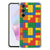 Samsung Galaxy A56 Hoesje - Blokken TPU Antishock blokken design achterkant