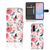 Samsung Galaxy A56 Hoesje Butterfly Roses boekhoes design rozen vlinders aanzicht
