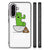 Samsung Galaxy A56 Hoesje Cactus Poo illustratie cactus poep aanzicht