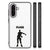 Samsung Galaxy A56 Hoesje Floss illustraties achterkant zwart