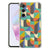 Samsung Galaxy A56 Hoesje Funky Retro TPU Antishock design kleurrijk geometrisch