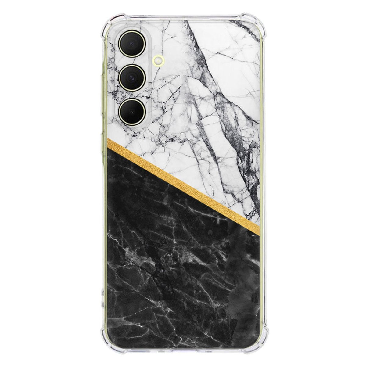 Samsung Galaxy A56 Hoesje - Origineel Cadeau Man TPU Antishock marmer design achterkant