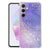 Samsung Galaxy A56 Hoesje Watercolor Paars TPU Antishock achterkant voorkant