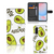 Samsung Galaxy A56 Leuk Hoesje Avocado Singing telefoonhoesje avocado design voorkant en binnenkant