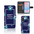 Samsung Galaxy A56 Portemonnee Hoesje Flowers Blue DTMP hoesje design bloemen aanzicht
