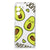 Samsung Galaxy M14 Telefoonhoesje met Naam Avocado Singing voorkant avocadodesign
