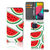 Samsung Galaxy M53 Book Cover Watermelons