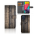 Samsung Galaxy M53 Book Style Case Steigerhout bookstyle case steigerhout aanzicht