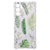 Samsung Galaxy M54 Case Leaves telefoonhoesje leaves design voorkant