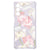 Samsung Galaxy M54 Case Lovely Flowers telefoonhoesje bloemdesign aanzicht