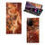 Samsung Galaxy Note 20 Ultra Standcase Marmer Bruin design bruin voorzijde achterkant
