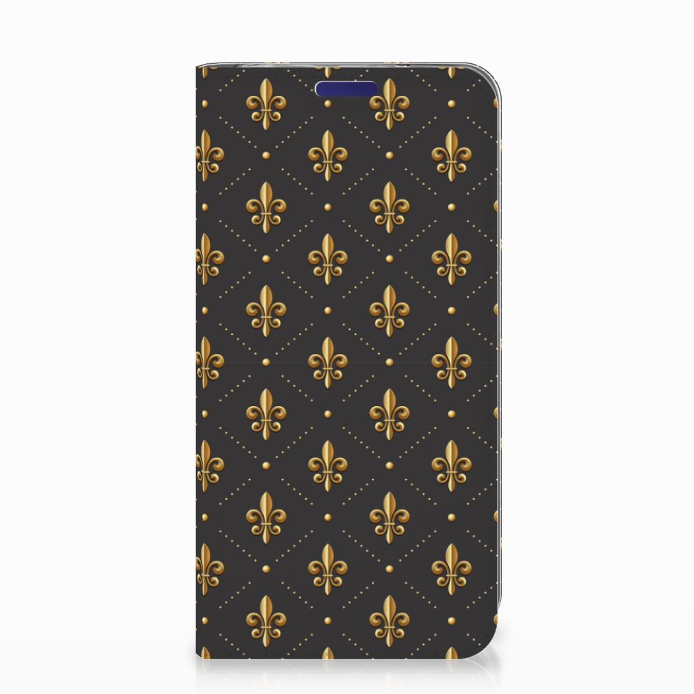 Samsung Galaxy S10e Hoesje met Magneet Franse Lelie
