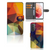 Samsung Galaxy S21 Book Case Polygon Color hoesje design polygon aanzicht