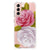 Samsung Galaxy S21 FE Case Roses bloemen design achterkant