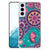 Samsung Galaxy S22 Plus Back Cover Cirkels en Vlinders achterzijde