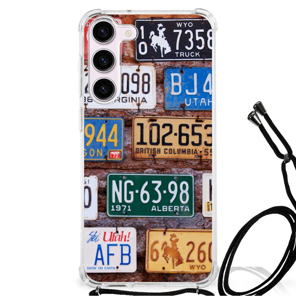 Samsung Galaxy S23 Anti-shock Hoesje met foto Kentekenplaten B2C Telecom