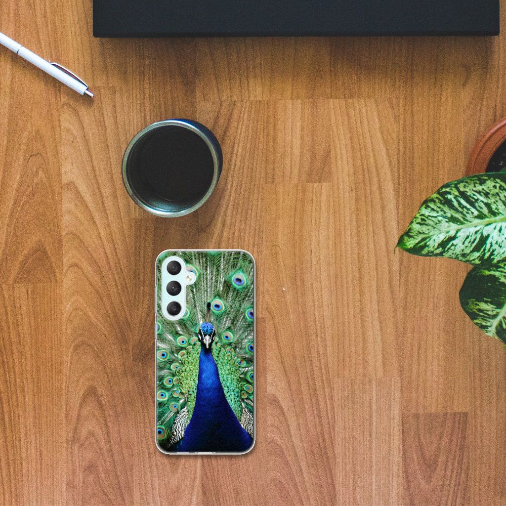 Samsung Galaxy S23 FE TPU Hoesje Pauw pauw design bovenaanzicht
