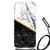 Samsung Galaxy S23 Plus Anti-Shock Hoesje Marmer Wit Zwart - Origineel Cadeau Man B2C Telecom